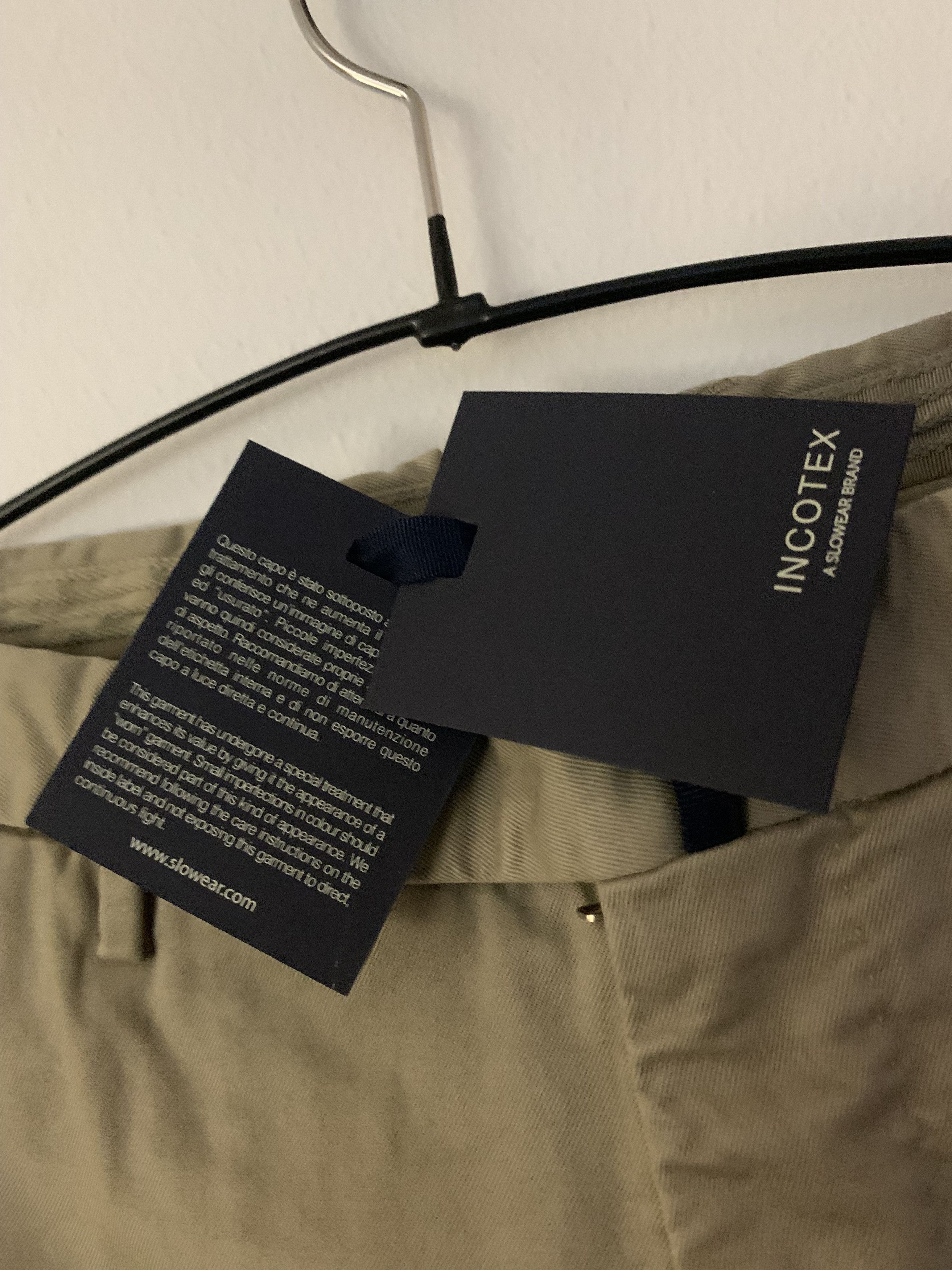 Incotex Incotex Four Season Relaxed-Fit Cotton-Blend Chinos Size US 30 / EU 46 - 4 Thumbnail