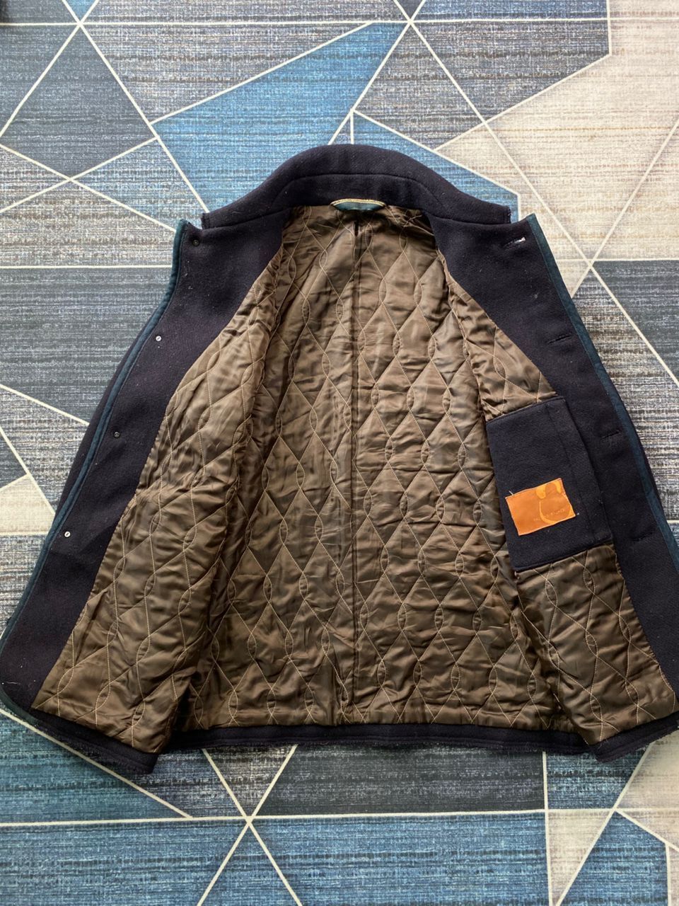 Indigo × Japanese Brand Pallas Palace Japan Like Kapital Melton Wool Denim Jacket Size US S / EU 44-46 / 1 - 8 Thumbnail