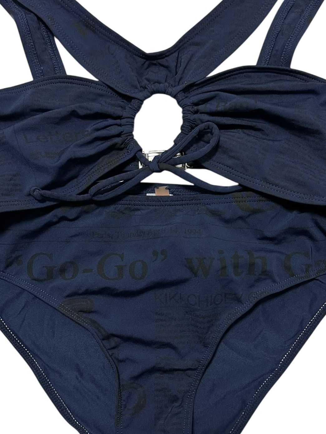 John Galliano JOHN GALLIANO Newspaper Print Bikini Size M / US 6-8 / IT 42-44 - 3 Thumbnail