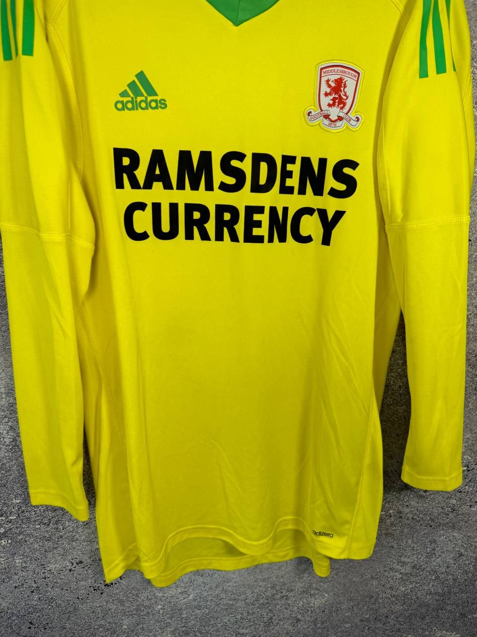 Adidas × Vintage Vintage Middlesbrough 2017/18 GK Adidas Soccer Jersey Size US L / EU 52-54 / 3 - 3 Thumbnail