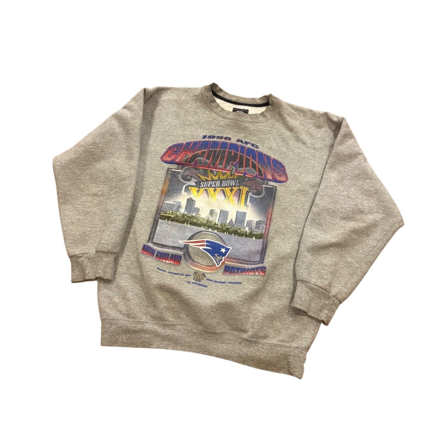 Starter Vintage Starter New England Patriots 1996 AFC Champions Crew Size US M / EU 48-50 / 2 - 4 Thumbnail