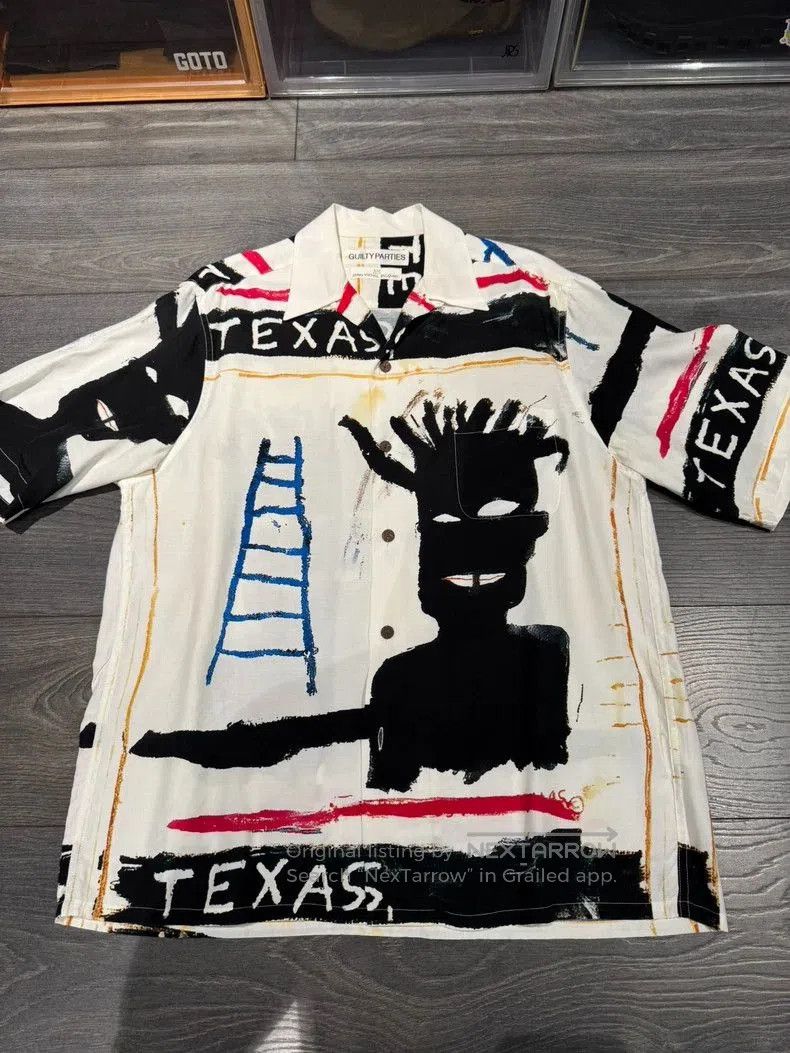 Wacko Maria WACKO MARIA Basquiat Hawaiian Shirt Size US M / EU 48-50 / 2 - 2 Thumbnail