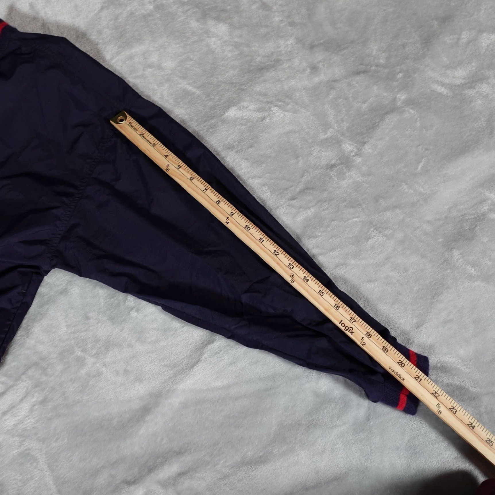 Izod VINTAGE IZOD Windbreaker Jacket Mens M Nylon Lightweight Blue 90s Size US M / EU 48-50 / 2 - 8 Thumbnail