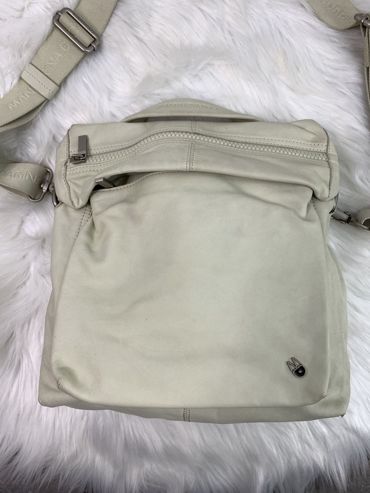 Designer × Mandarina Duck Mandarina Duck 2in1 Leather Backpack/Bag Size ONE SIZE - 4 Thumbnail