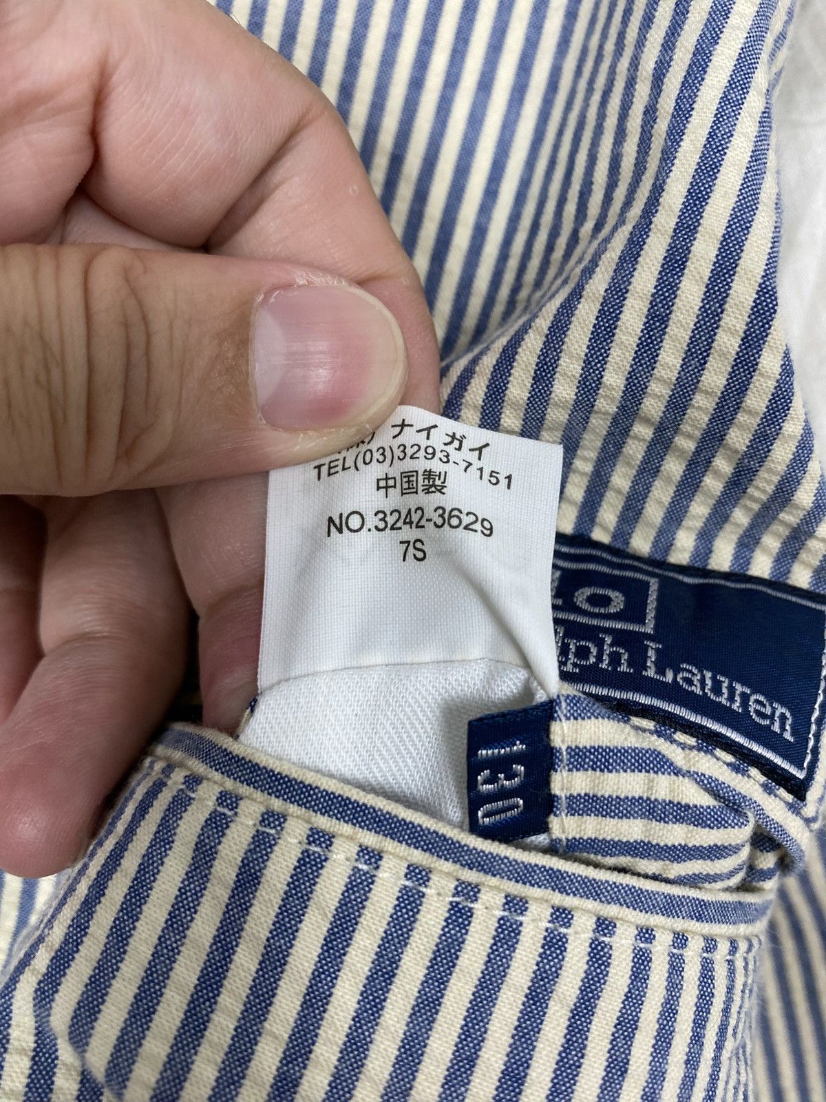 Polo Ralph Lauren Rare‼️ Polo Ralph Lauren Stripe BLazer for Kids Size XXS / US 00 / IT 34 - 9 Thumbnail