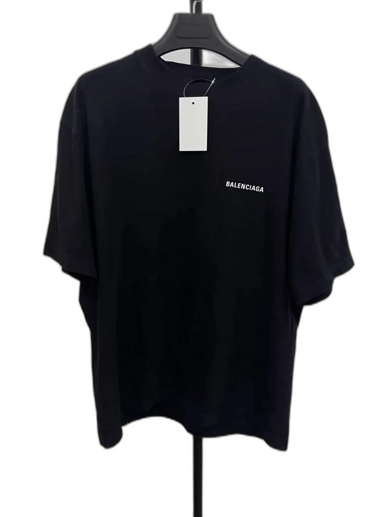Balenciaga Balenciaga Logo Print Vintage Short Sleeve T-shirt Size US S / EU 44-46 / 1 - 1 Thumbnail