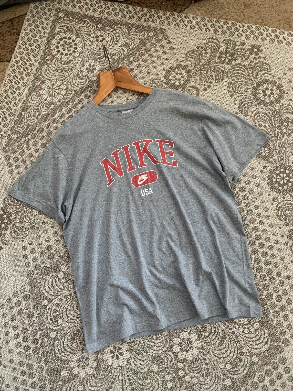 Nike × Vintage Nike USA vintage t-shirt Size US XL / EU 56 / 4 - 1 Thumbnail