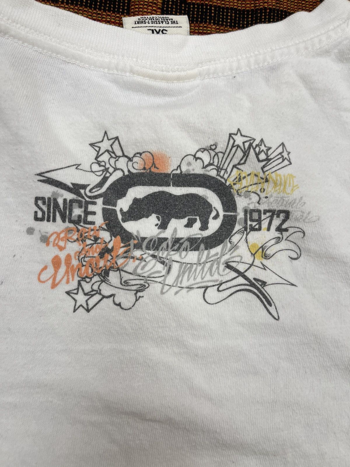 Ecko Unltd. × Vintage CRAZY Y2K/2000s ECKO RHINO SKATER TEE 3XL Size US XXL / EU 58 / 5 - 5 Thumbnail