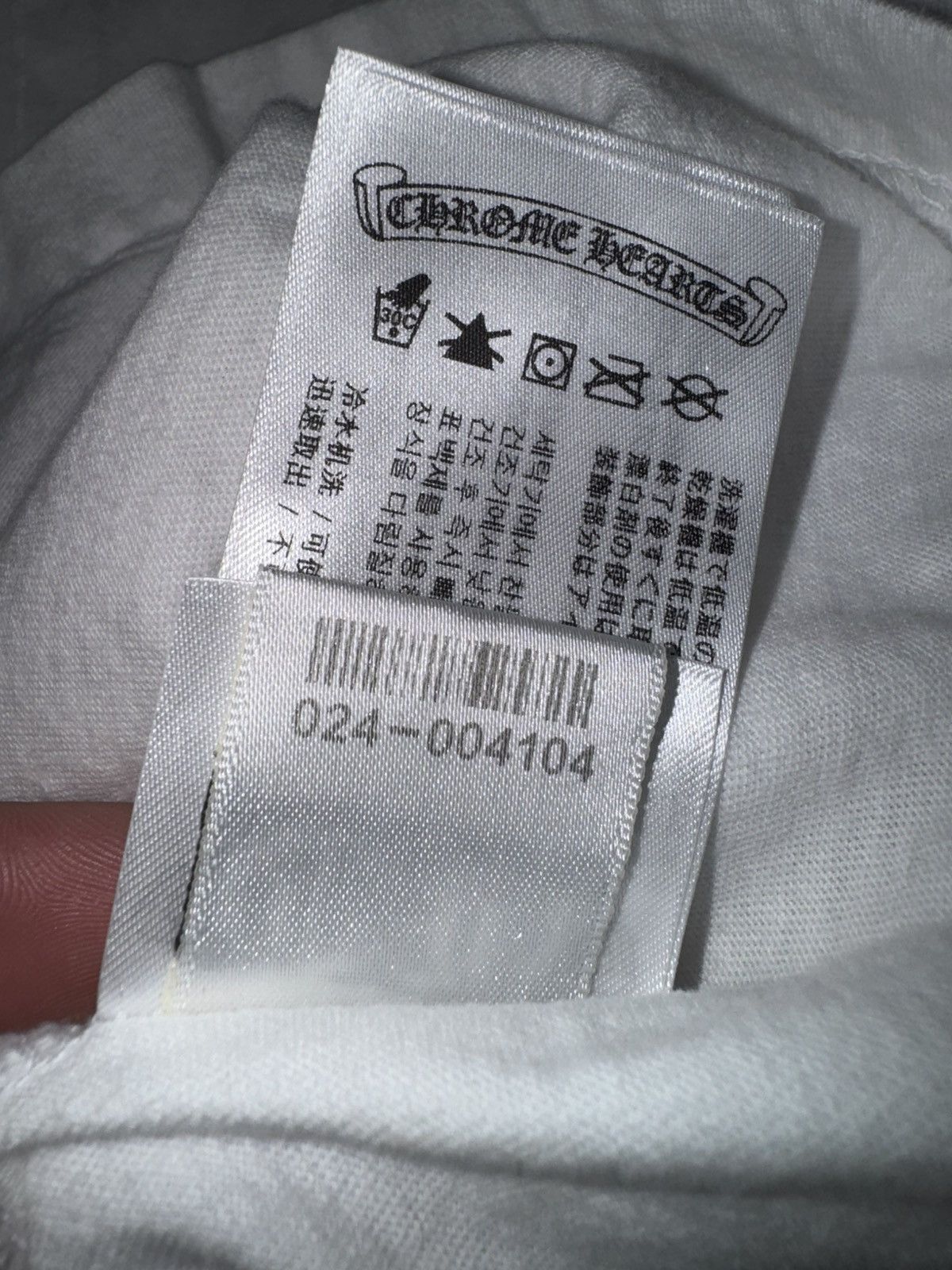 Chrome Hearts Chrome Hearts Neck Logo Pocket T-Shirt Size US L / EU 52-54 / 3 - 14 Thumbnail