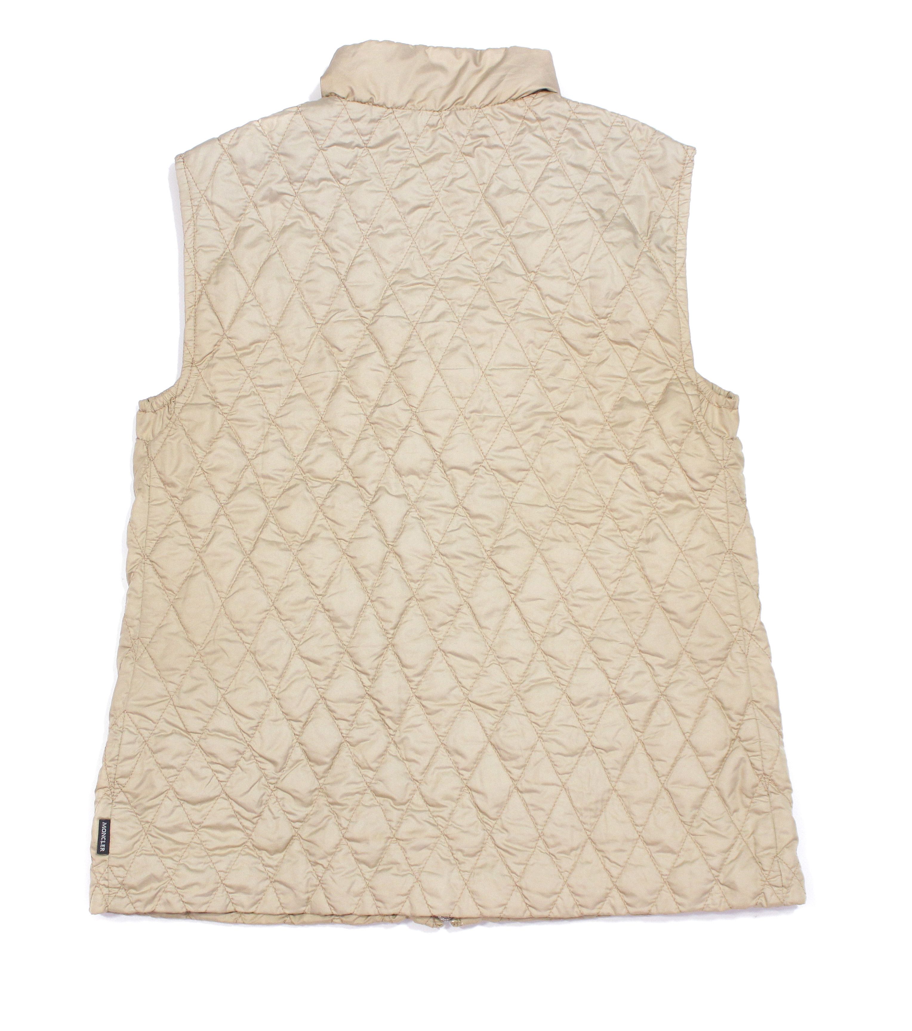 Moncler 90S Quilted Goose Down Vest Vintage Size XS / US 0-2 / IT 36-38 - 2 Thumbnail