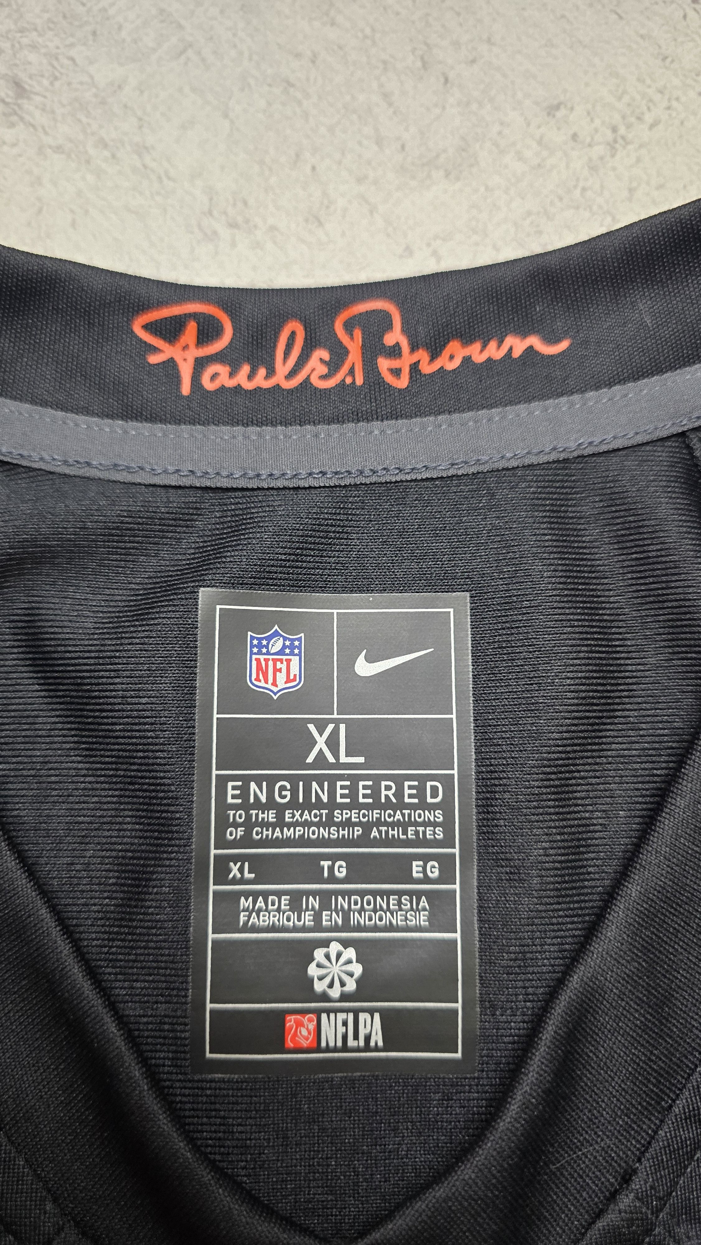Nike Nate Gilliam #66 Bengals Nike NFL Game Jersey Size US XL / EU 56 / 4 - 14 Thumbnail