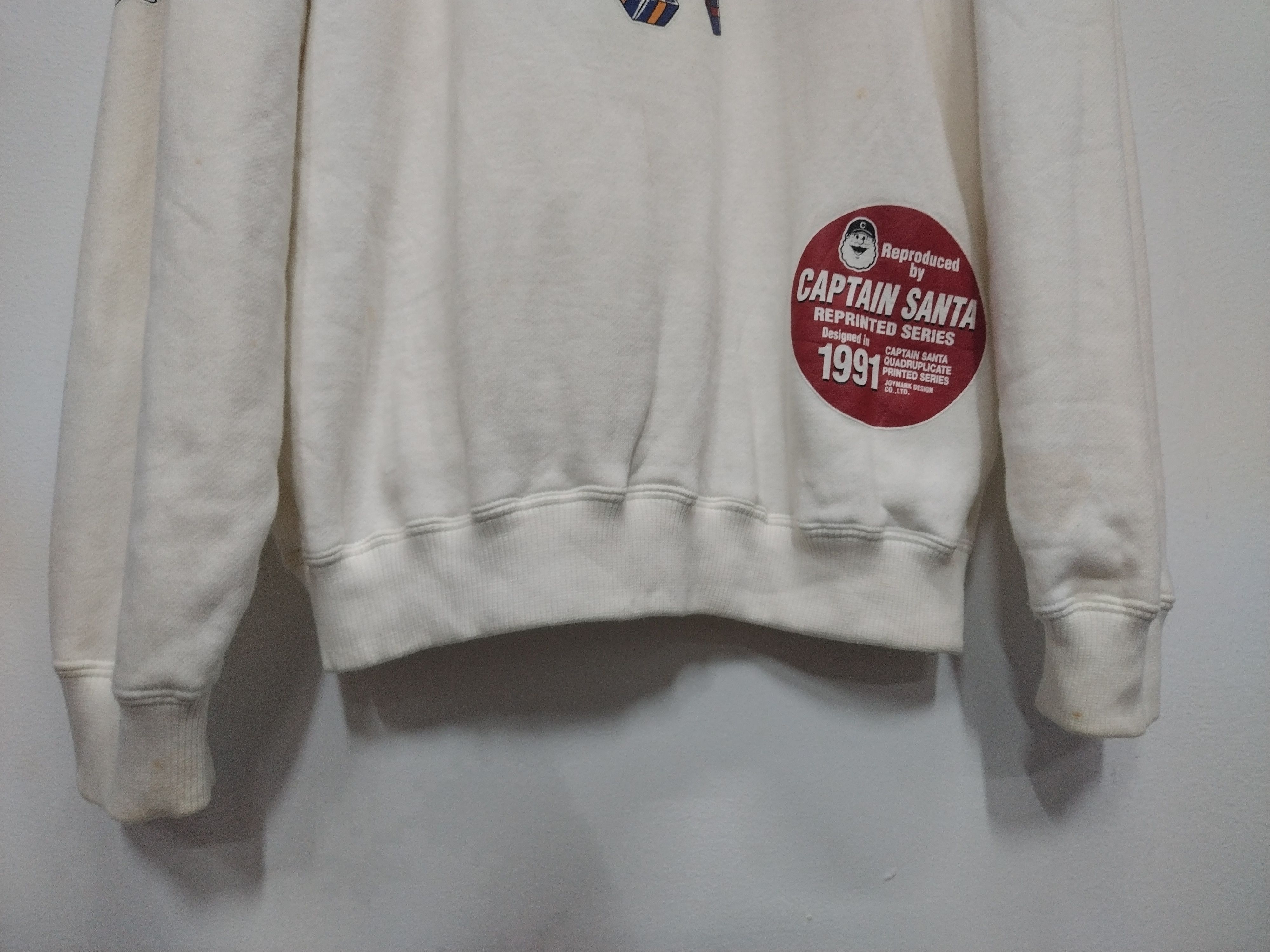 Captain Santors × If Six Was Nine × Vintage Rare Captain Santa Quadruplicate Printed Series Sweatshirt Size US M / EU 48-50 / 2 - 16 Thumbnail