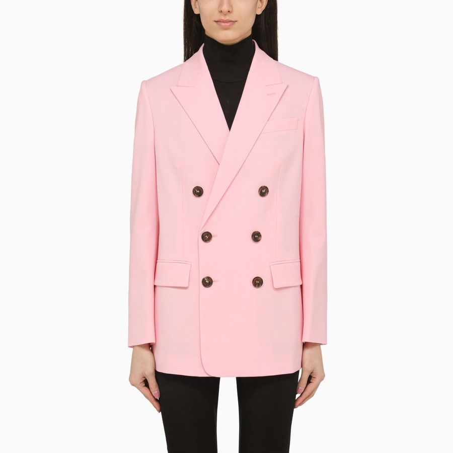 o1d2blof0824 Double-breasted Jacket in Pink