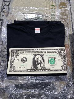 Supreme zillion dollar outlet tee