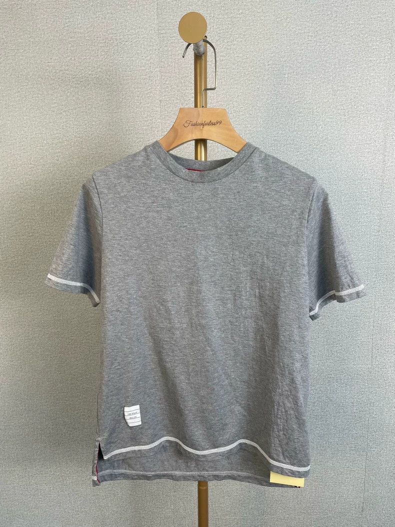 Thom Browne Thom Browne Grey short sleeves Size S / US 4 / IT 40 - 1 Thumbnail
