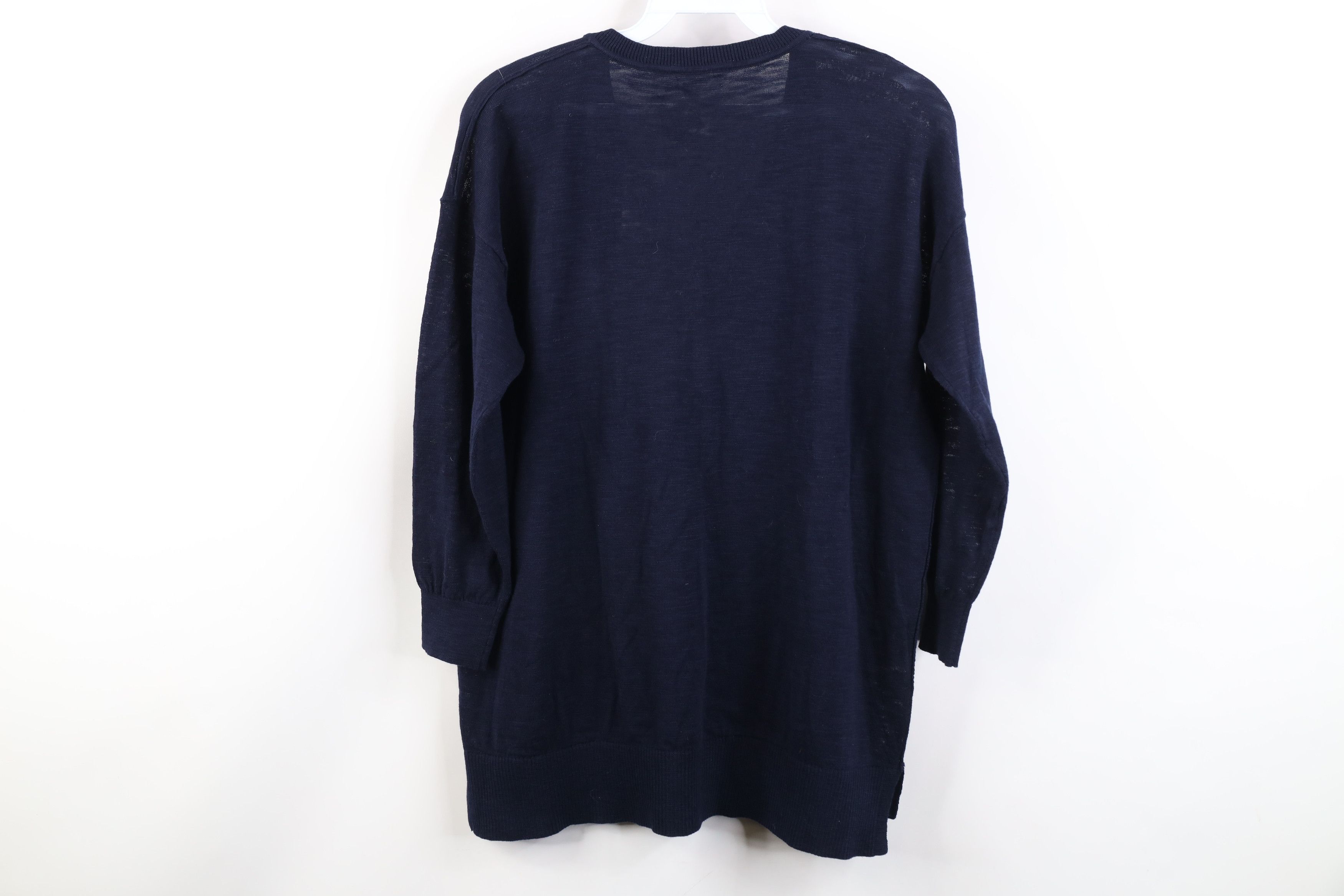 J.Crew Deadstock Vintage Y2K J Crew Cotton Knit 3/4 Sleeve Sweater Size M / US 6-8 / IT 42-44 - 9 Thumbnail