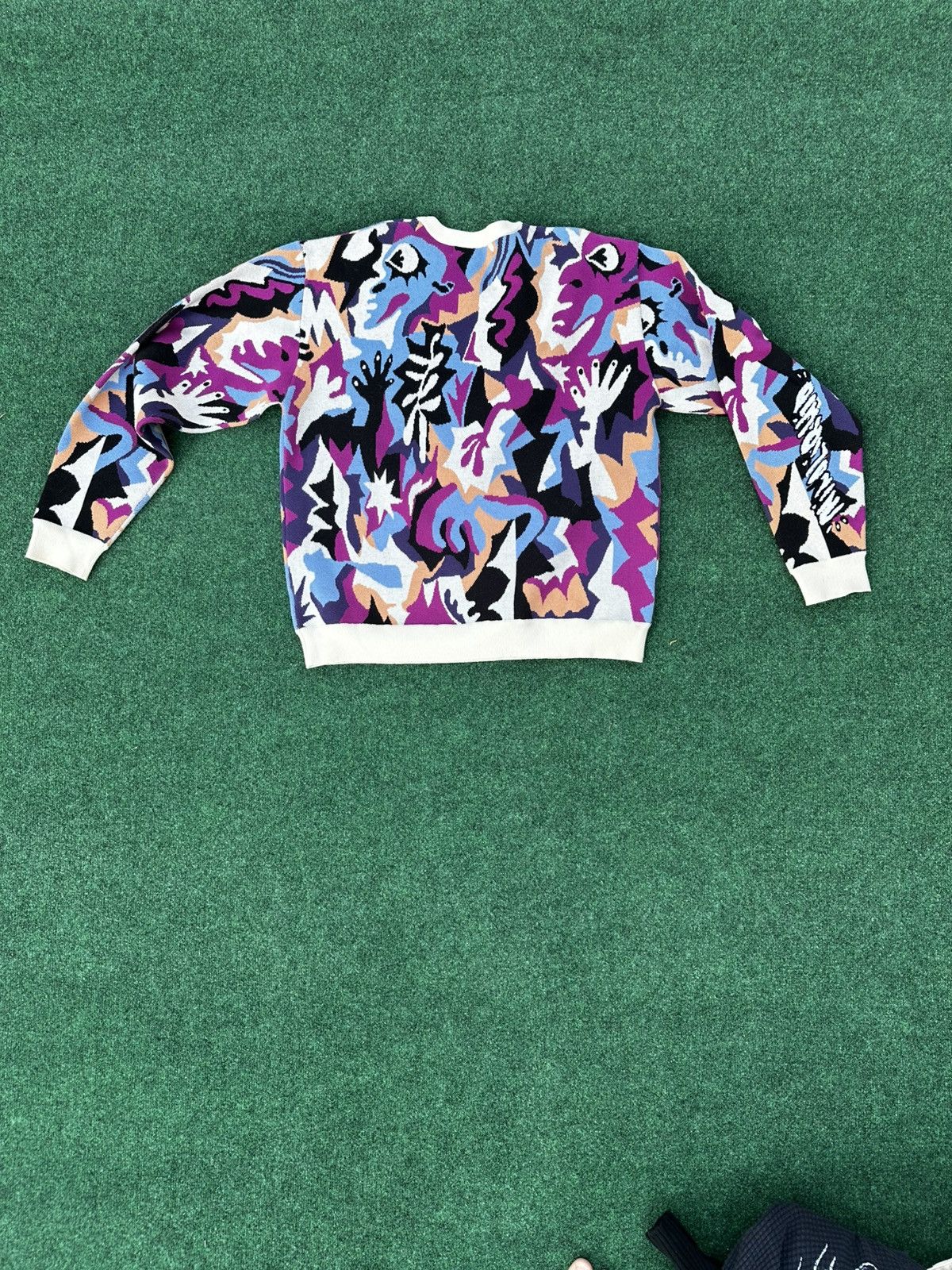 Vintage Mind Liquid “Kaleidoscope” Sweater Size US L / EU 52-54 / 3 - 2 Thumbnail