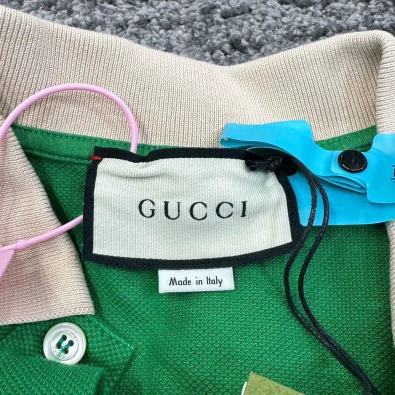 Gucci GUCCI Logo Polo Shirt Size M-2505 Size M / US 6-8 / IT 42-44 - 4 Thumbnail