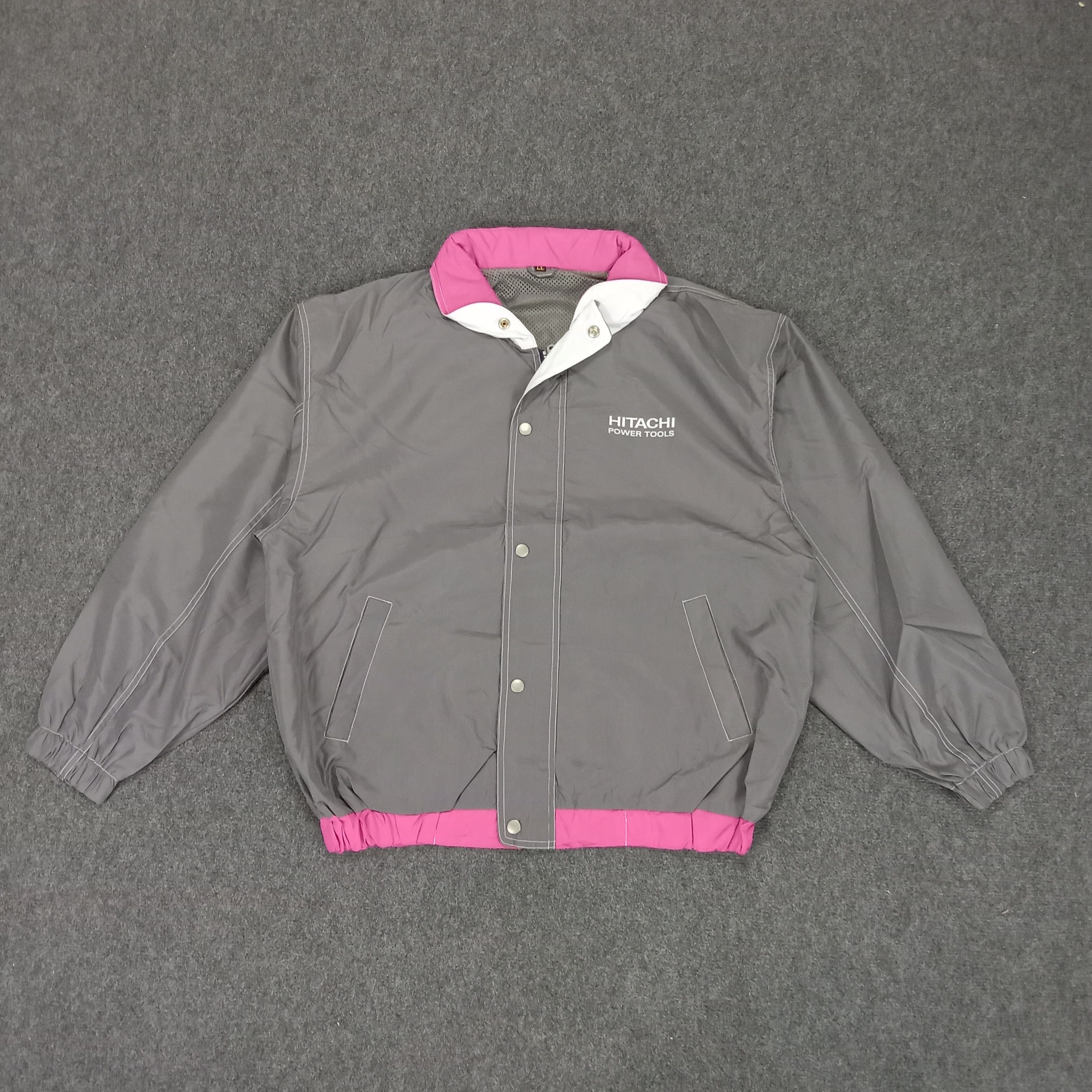 Vintage HITACHI Power Tools Japanese Brand Uniform Jacket Size US XL / EU 56 / 4 - 1 Thumbnail