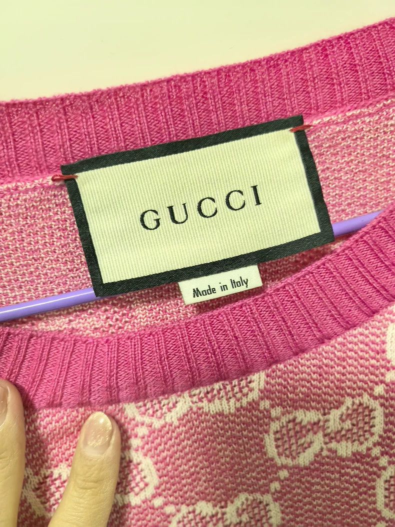 Gucci GucciPink full-print sweater 2503-Nextarrow Size M / US 6-8 / IT 42-44 - 3 Thumbnail