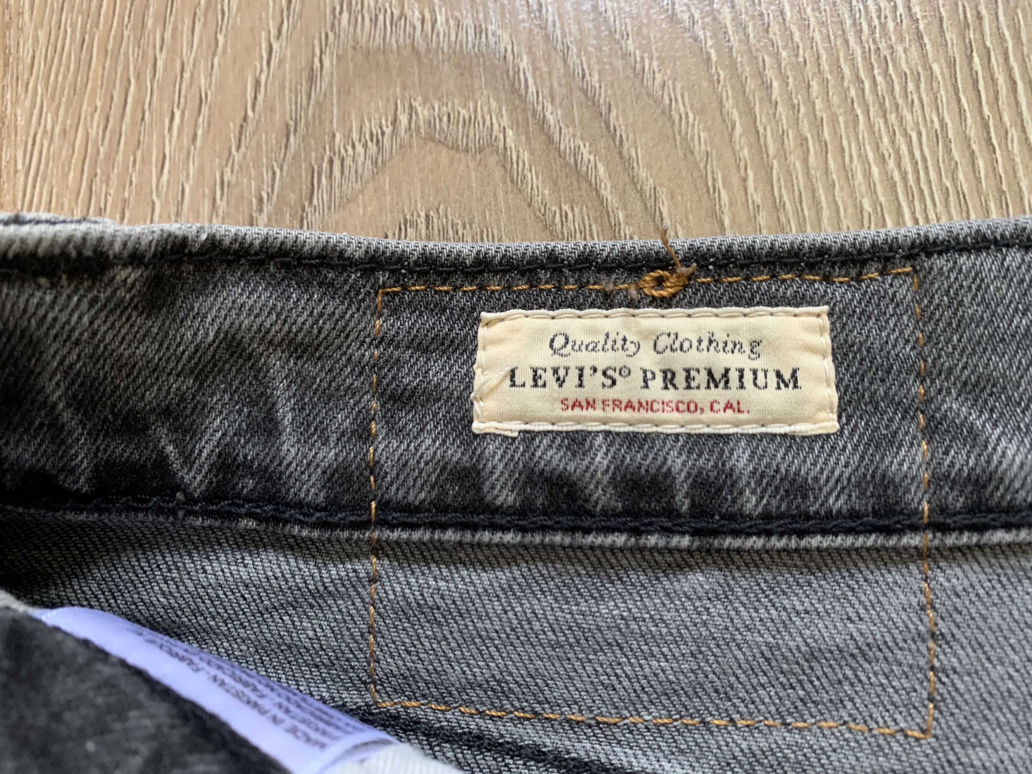 Levi's Levis 511 Premium Gray Stretch Jeans Size US 29 - 8 Thumbnail
