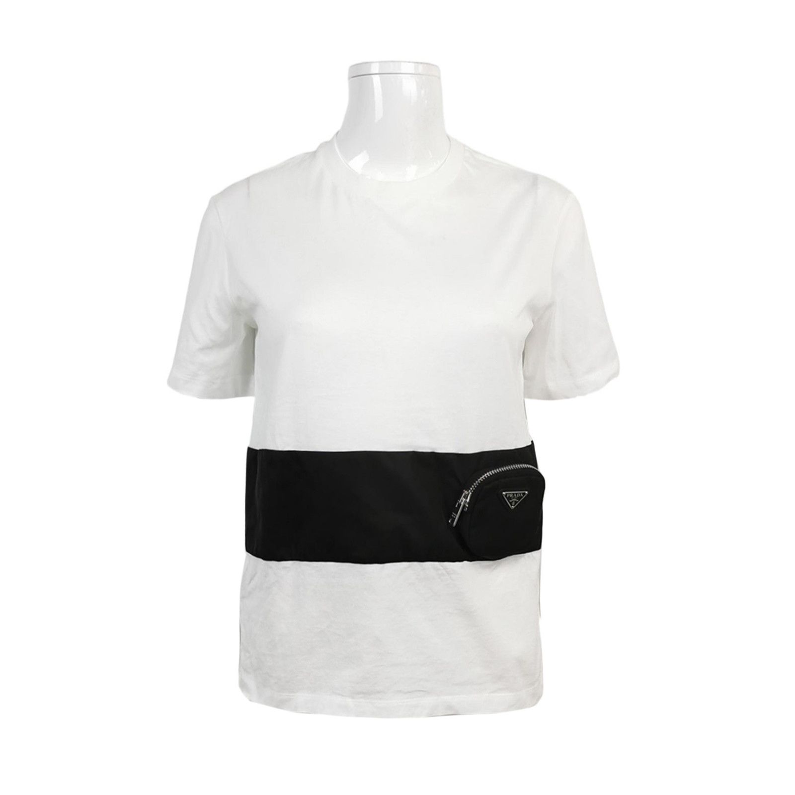 Prada Prada Logo Pocket Short Sleeve T-Shirt Size XS Size US XS / EU 42 / 0 - 1 Thumbnail