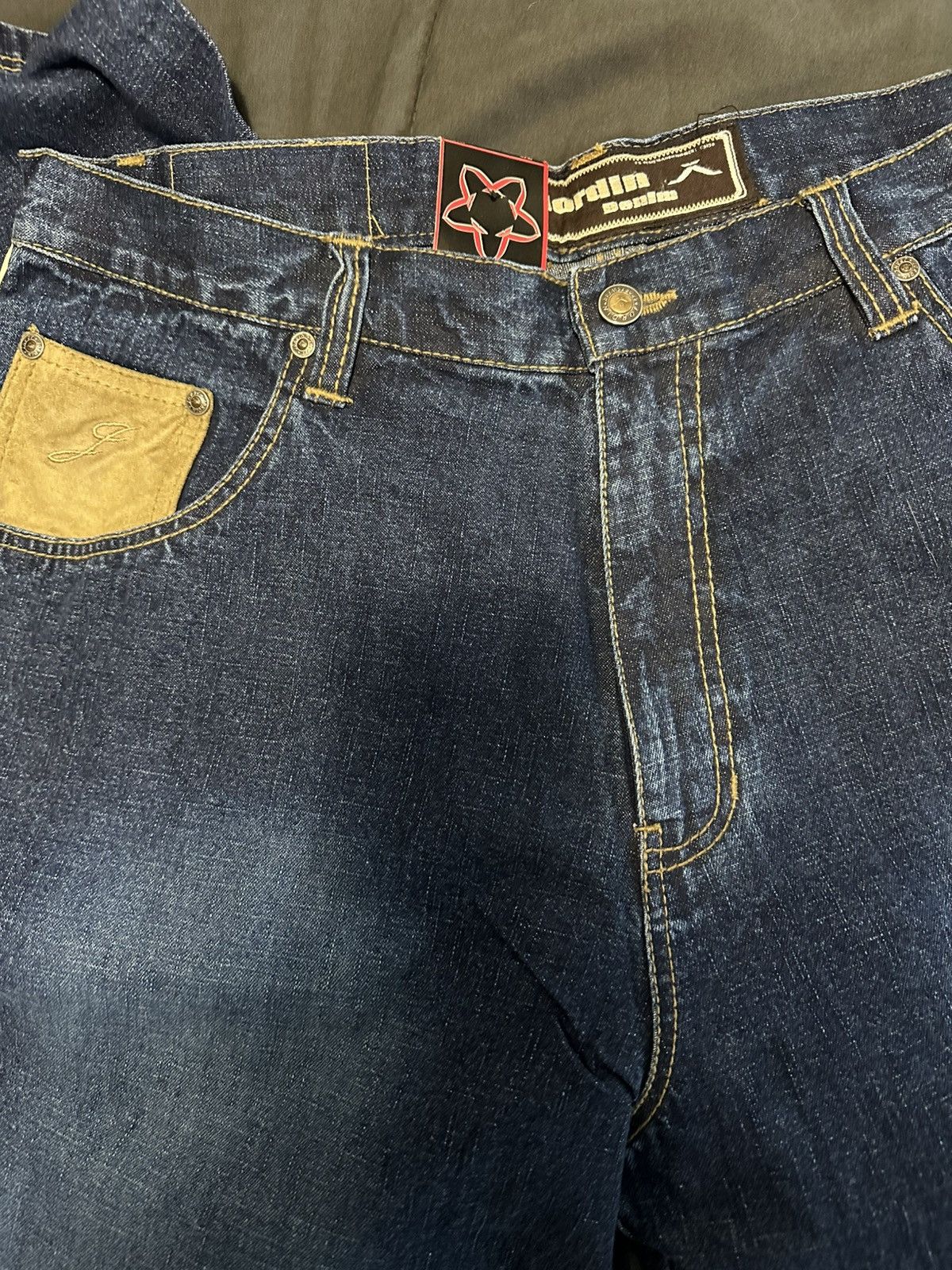 JNCO × Southpole × Vintage DEADSTOCK y2k vintage Jordin Sportswear baggy jeans Size US 36 / EU 52 - 2 Thumbnail