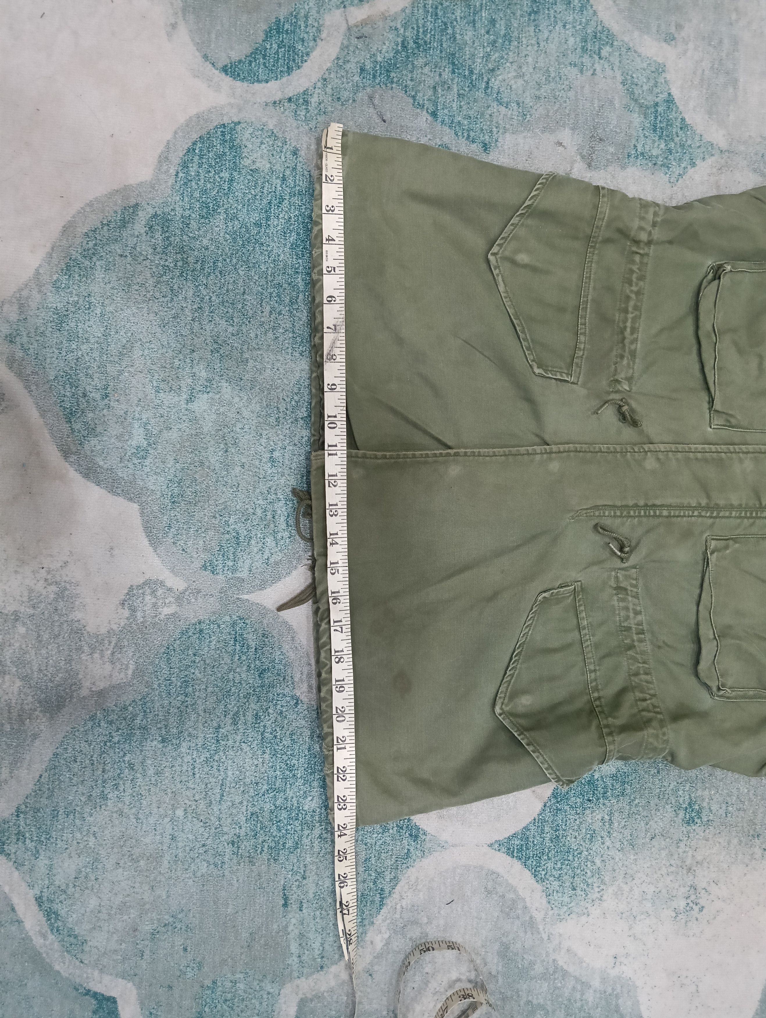 Vintage True Vintage M51 Field Jacket Sateen Olive Green Size US XL / EU 56 / 4 - 19 Thumbnail