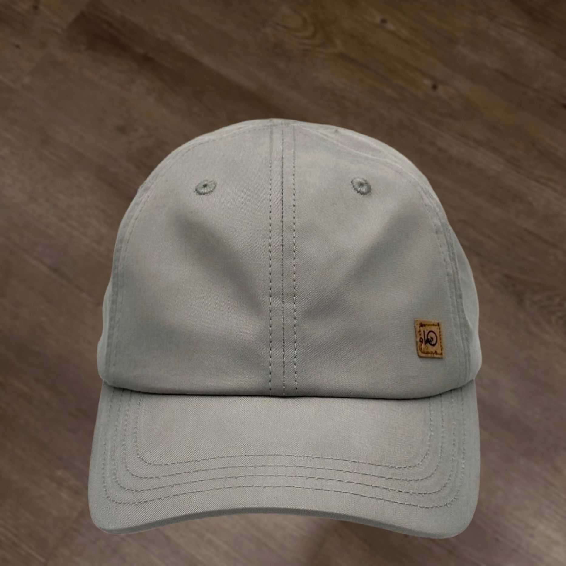 tentree Ten Trees Hats Baseball Cap Mens OSFA Grey Strap Back Embroidered Logo New Size ONE SIZE - 1 Thumbnail