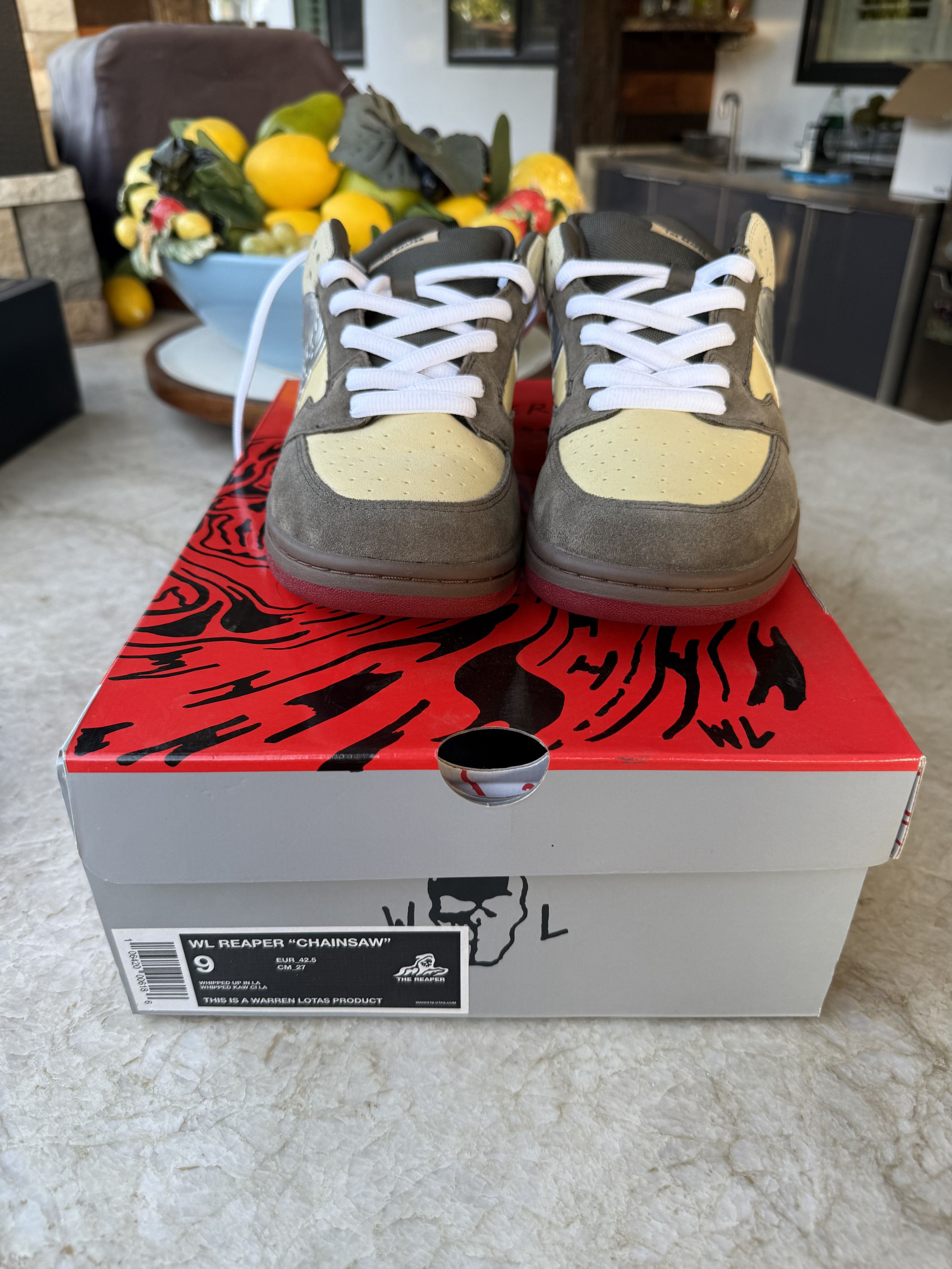 Warren Lotas Warren Lotas Reaper Chainsaw Dunk Shoes Size 12 - RARE Size US 9 / EU 42 - 7 Thumbnail