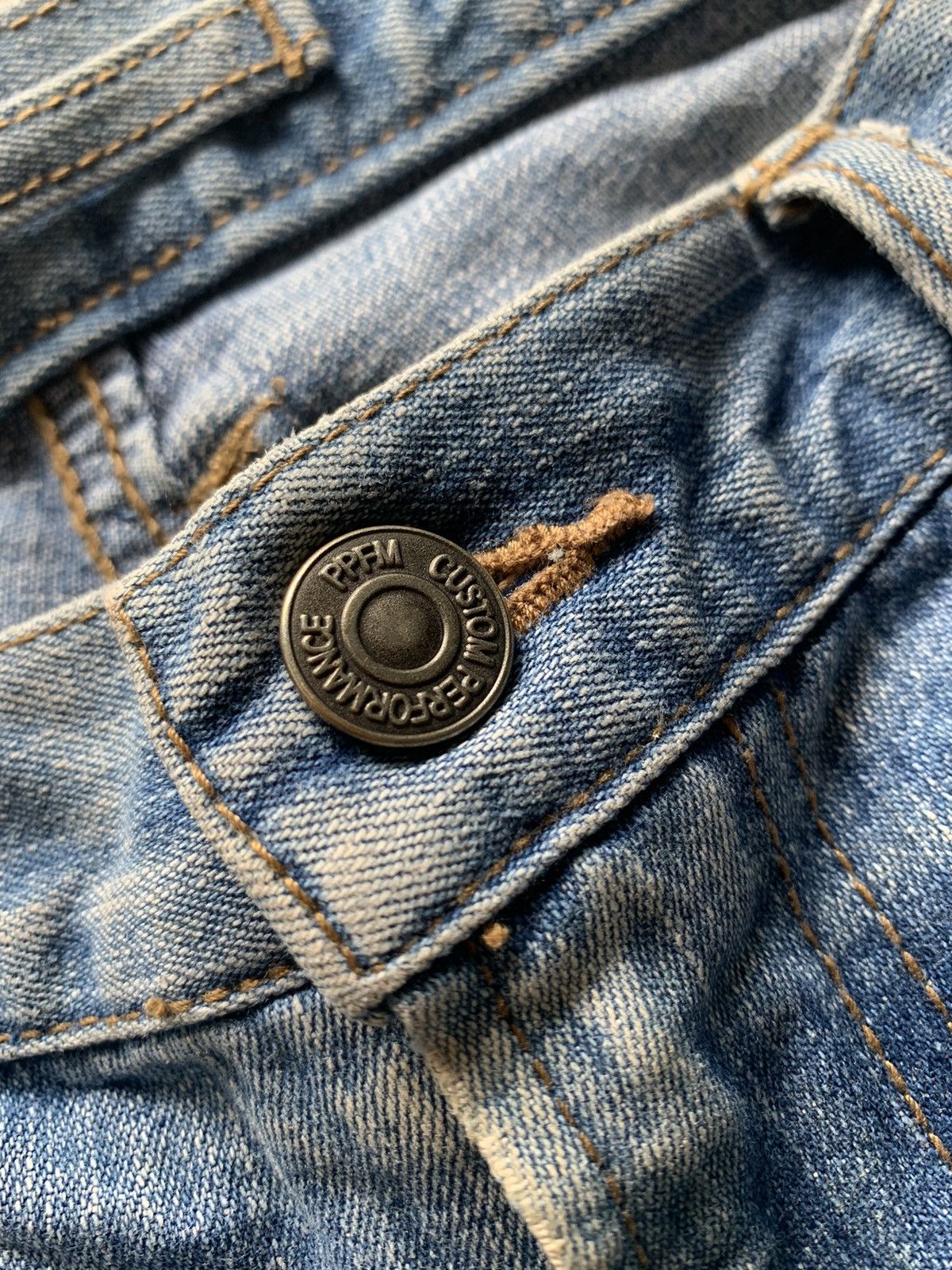 PPFM PPFM Poem Ecstasy Denim Pants Size US 32 / EU 48 - 7 Thumbnail