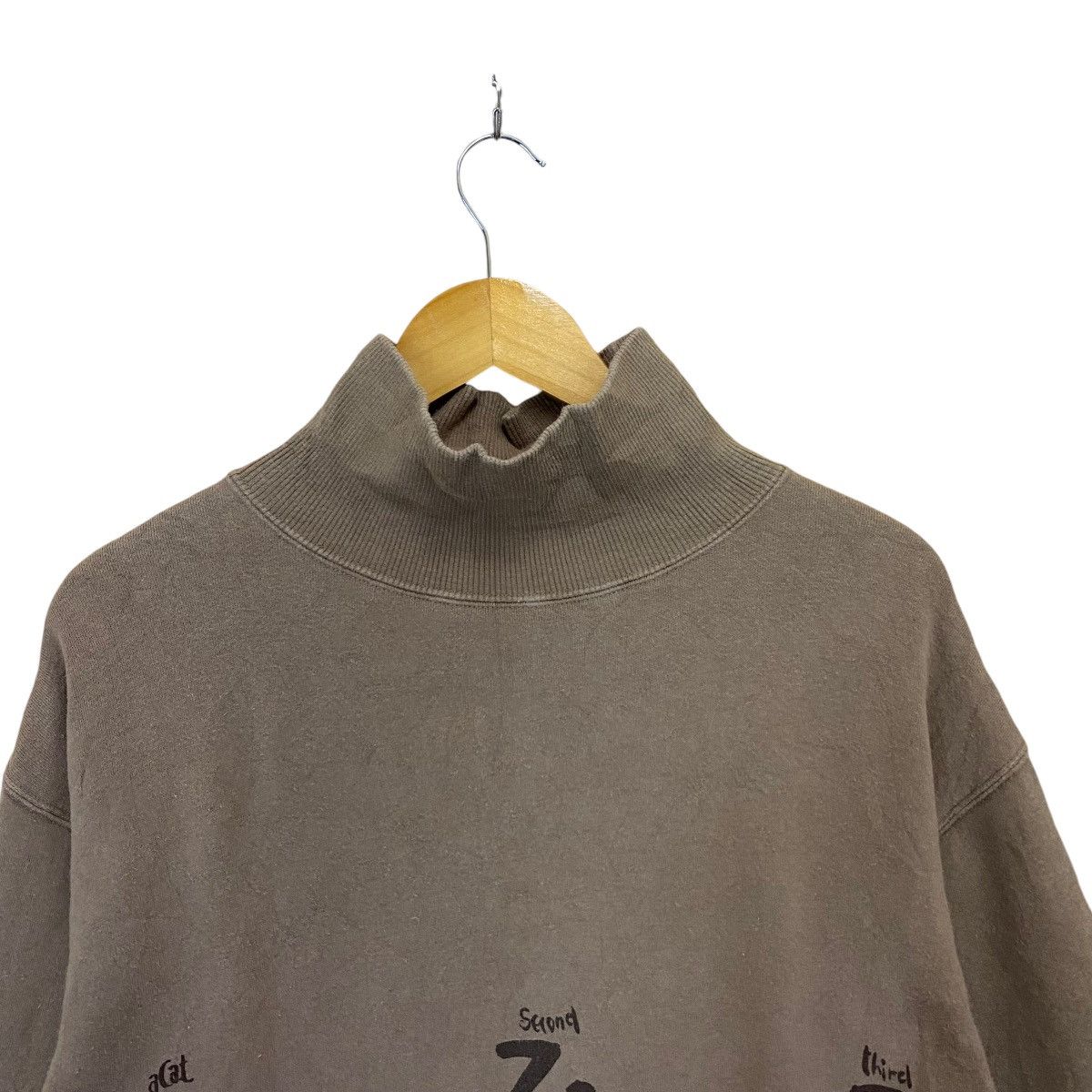 Japanese Brand Wachicfield Catt Big Logo Sweater Size US L / EU 52-54 / 3 - 4 Thumbnail