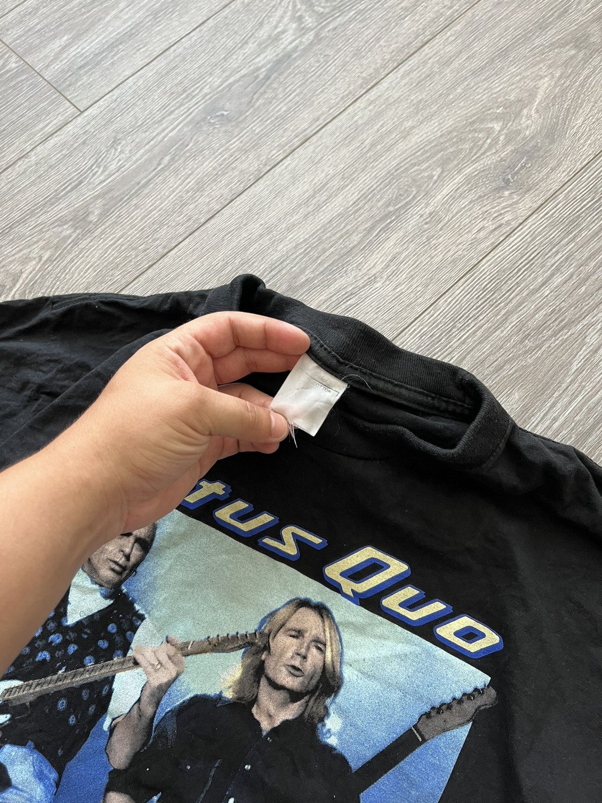 Band Tees × Vintage 1993 Vintage 💥 Status Quo Band Tee Shirt Size US XL / EU 56 / 4 - 7 Thumbnail