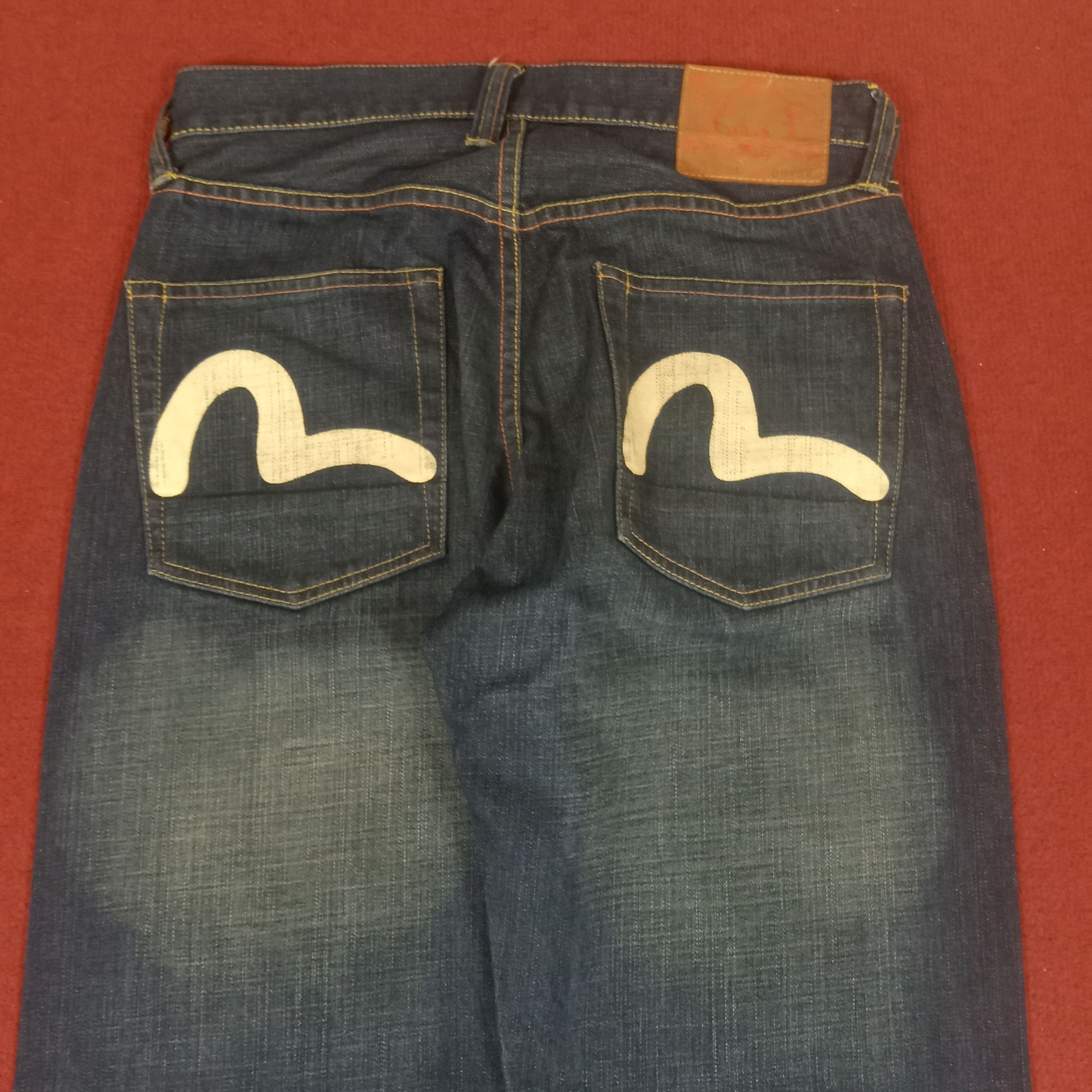 Evisu × Japanese Brand × Vintage Evisu Streetwear Skater Custom Daicock Style Jeans Size US 30 / EU 46 - 5 Thumbnail