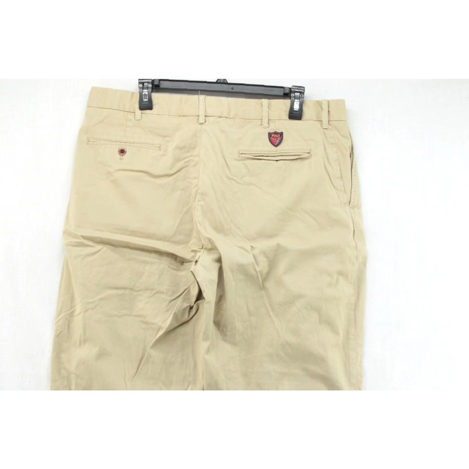 Vintage VINTAGE Polo Golf Pants Men 36 Beige Chino Jeans Belt Loops Straight Front Logo Preppy City Classic Designer Modern 90s Mens Size US M / EU 48-50 / 2 - 6 Thumbnail