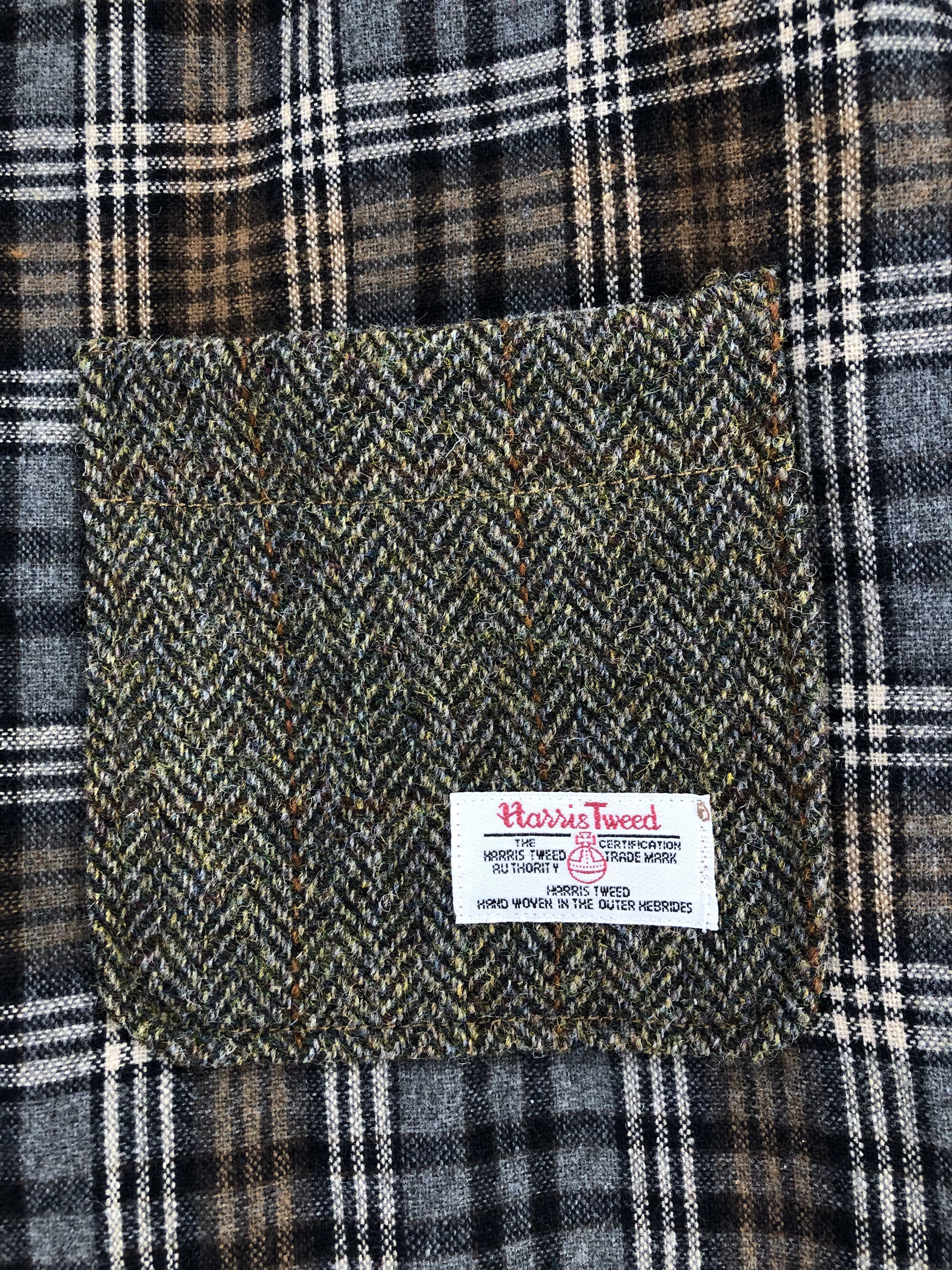 Harris Tweed Harris Tweed x Shimamura Check Pattern Wool Tunic Dress Size L / US 10 / IT 46 - 4 Thumbnail