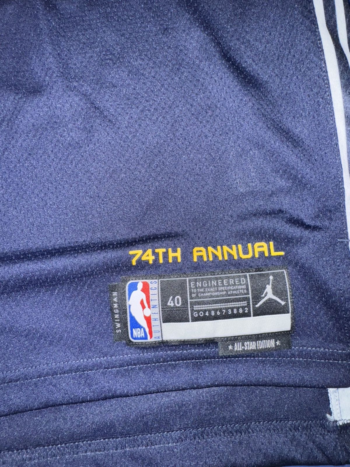 Jordan Brand Unisex Anthony Edward’s Jordan Brand 2025 All Star Jersey Size US S / EU 44-46 / 1 - 13 Thumbnail