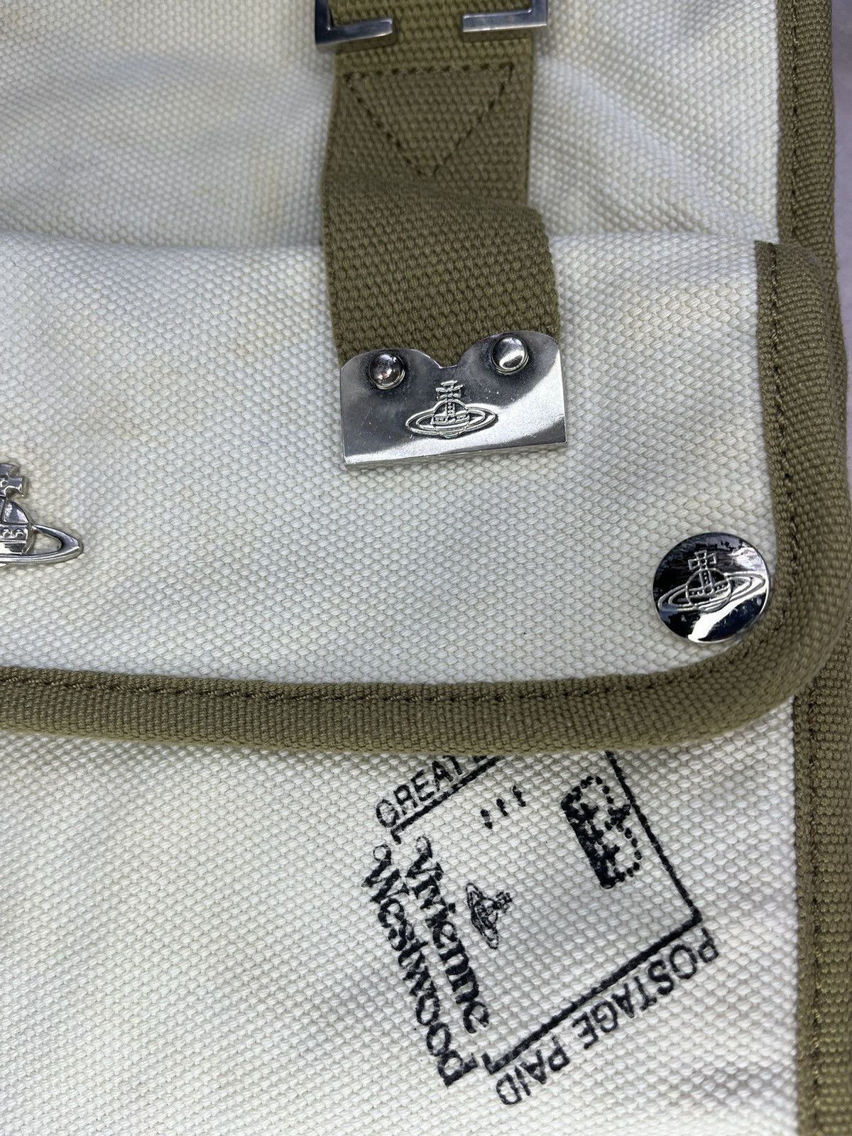 Designer × Vintage × Vivienne Westwood Vivienne Westwood Canvas Tote Bag Size ONE SIZE - 5 Thumbnail