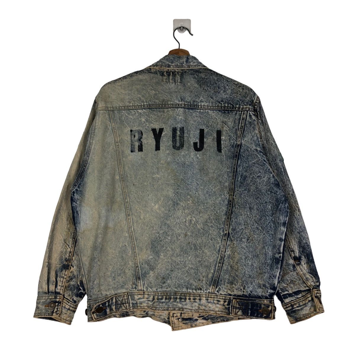 Japanese Brand 🔥Vintage Trucker Denim Jacket Biker Modern House Japan Size US M / EU 48-50 / 2 - 8 Thumbnail