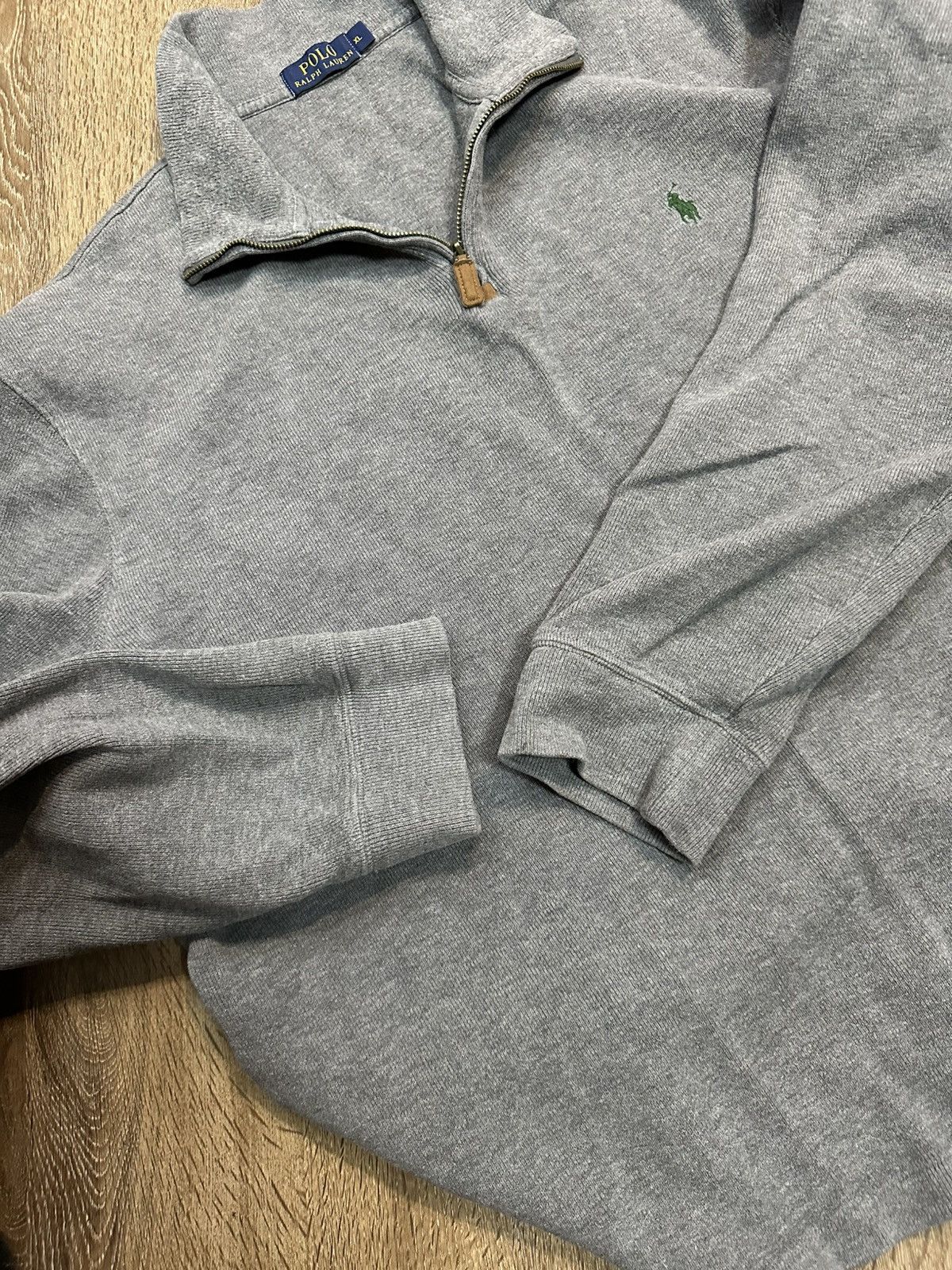 Polo Ralph Lauren Polo Ralph Lauren 1/4 Zip Pullover Hoodie Size US XL / EU 56 / 4 - 4 Thumbnail