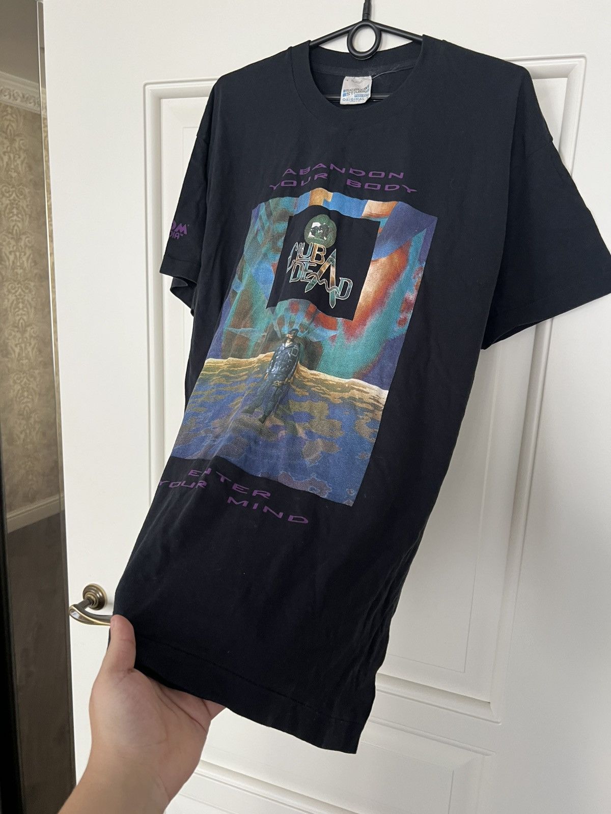 Vintage Vintage 1990s MTV Cuba Dead Tee Rave Screen Stars Size US L / EU 52-54 / 3 - 10 Thumbnail