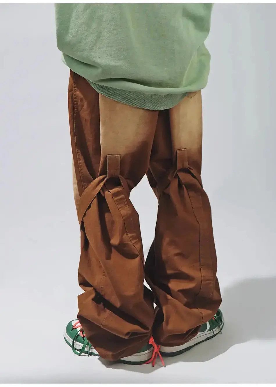 Japanese Brand Vintage Hip Hop Denim Trousers Male Oversize Flare Pants Size US 32 / EU 48 - 3 Thumbnail