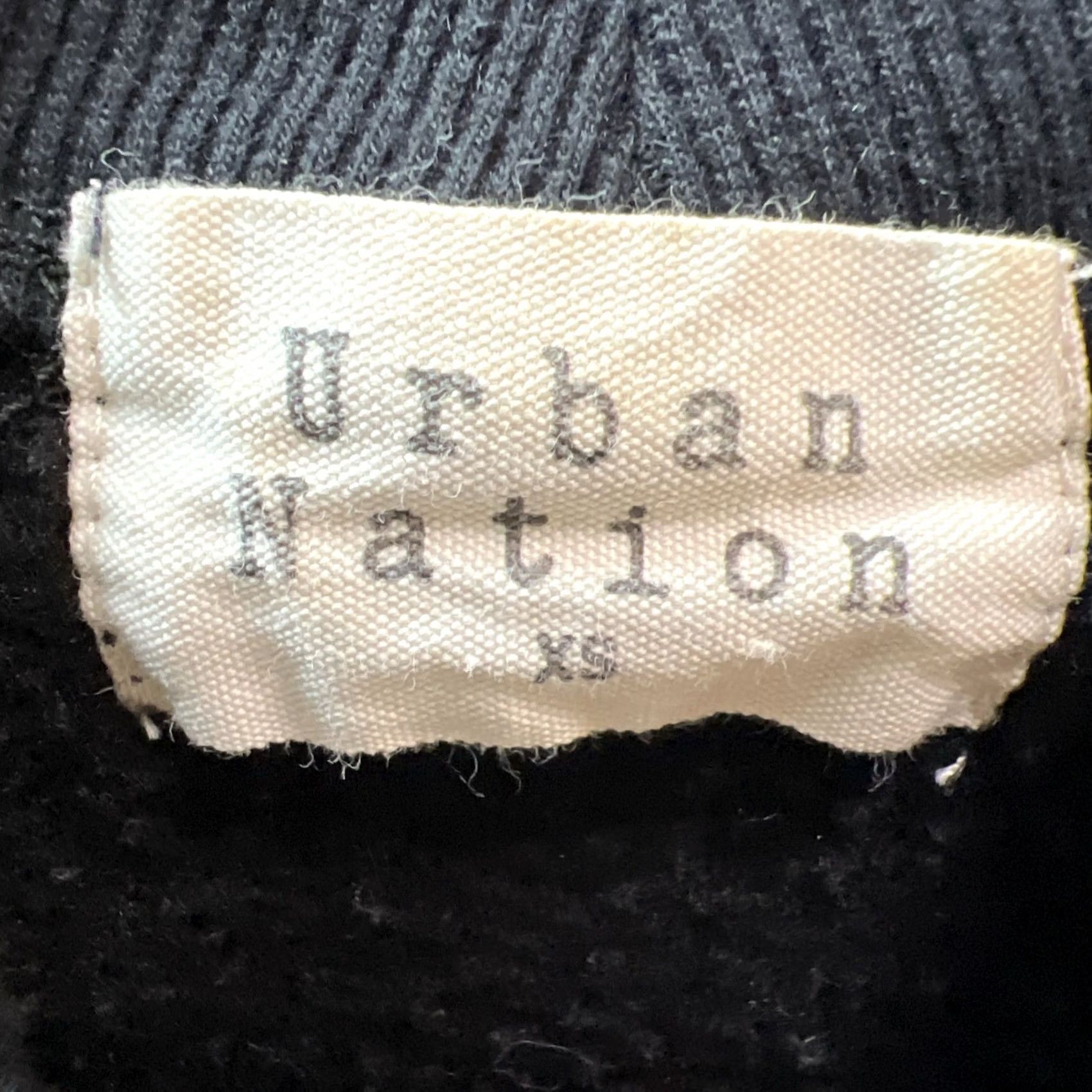 Vintage VINTAGE Rock & Roll Tour 78 Women’s Pull Over Sweater Black XS Urban Nation Size XS / US 0-2 / IT 36-38 - 5 Thumbnail