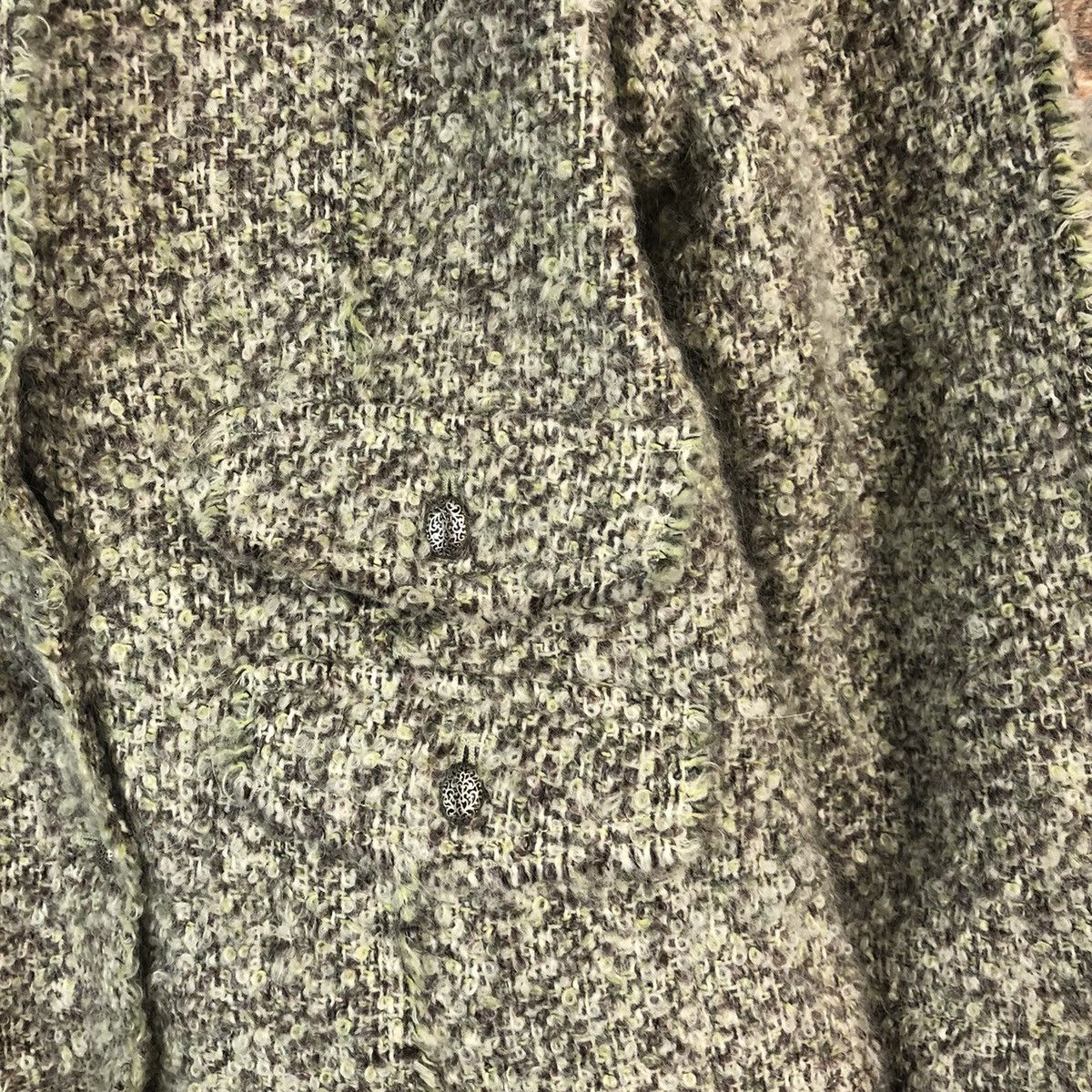 Japanese Brand Eterno Bellezza italy Green Cardigan Knitwear #A2011 Size XS / US 0-2 / IT 36-38 - 10 Thumbnail