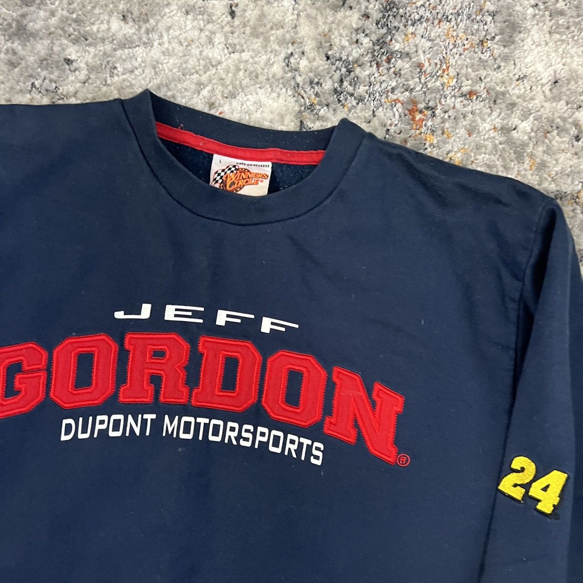 Chase Authentics × NASCAR × Vintage Vintage 90s NASCAR Jeff Gordon sweatshirt Size US L / EU 52-54 / 3 - 2 Thumbnail