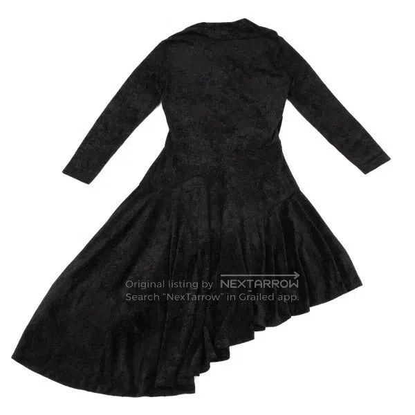 Comme des Garcons Comme Des Garcons Black vintage velvet design sense dress Size M / US 6-8 / IT 42-44 - 3 Thumbnail