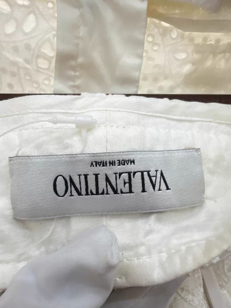 Valentino Valentino White lace skirt Size M / US 6-8 / IT 42-44 - 5 Thumbnail