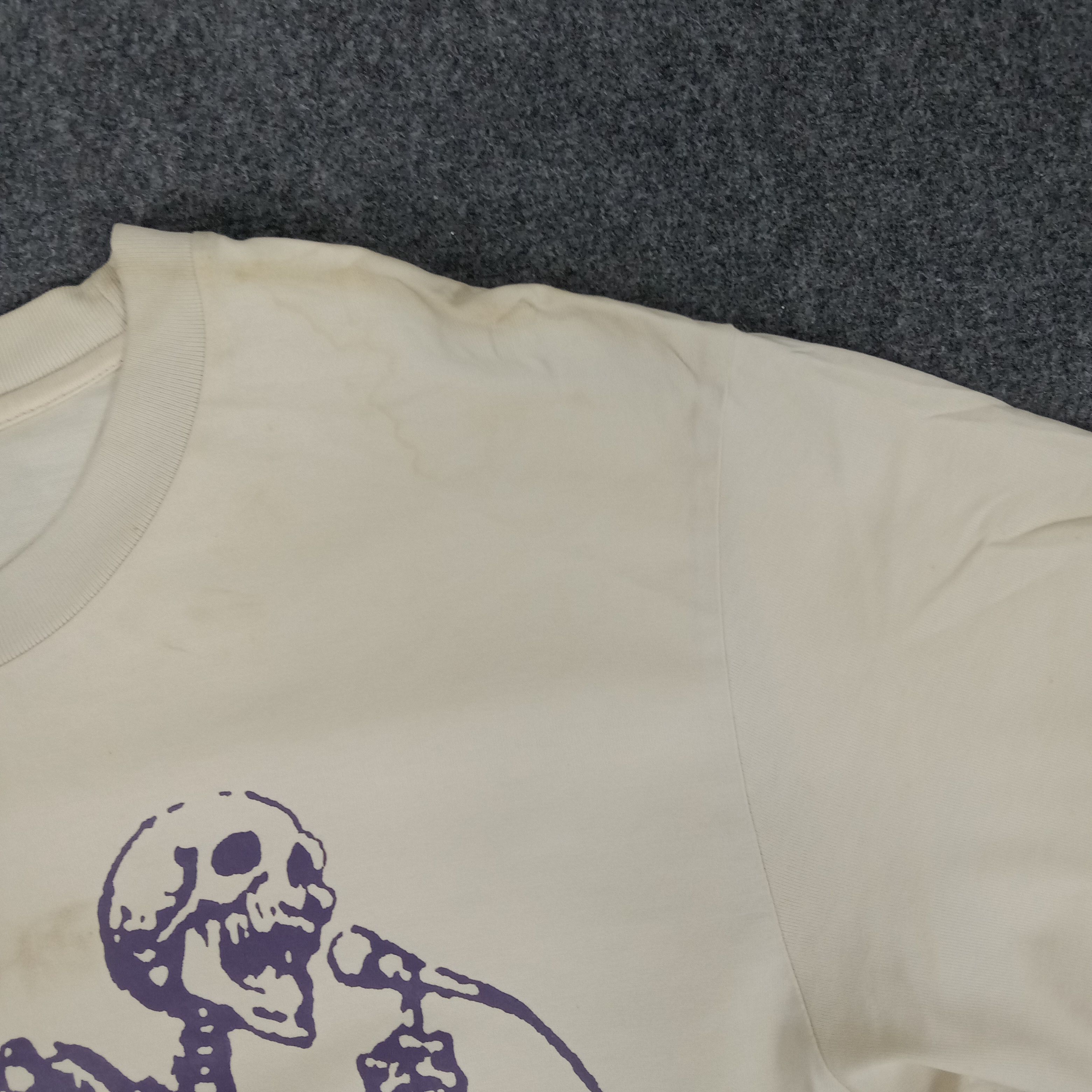 Barbara Kruger × Japanese Brand × Vintage Barbara Kruger Who Laughs Last Skull Tshirt Size US L / EU 52-54 / 3 - 3 Thumbnail