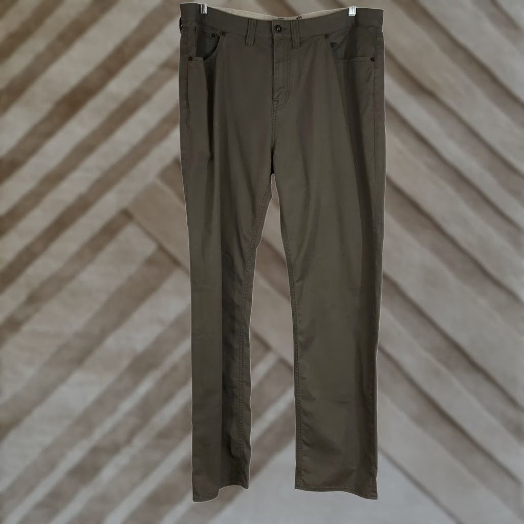 Prana Prana Mens Khaki Straight Leg Casual Outdoor Pants Size 40 - Comfort & Style Size US 40 / EU 56 - 1 Thumbnail