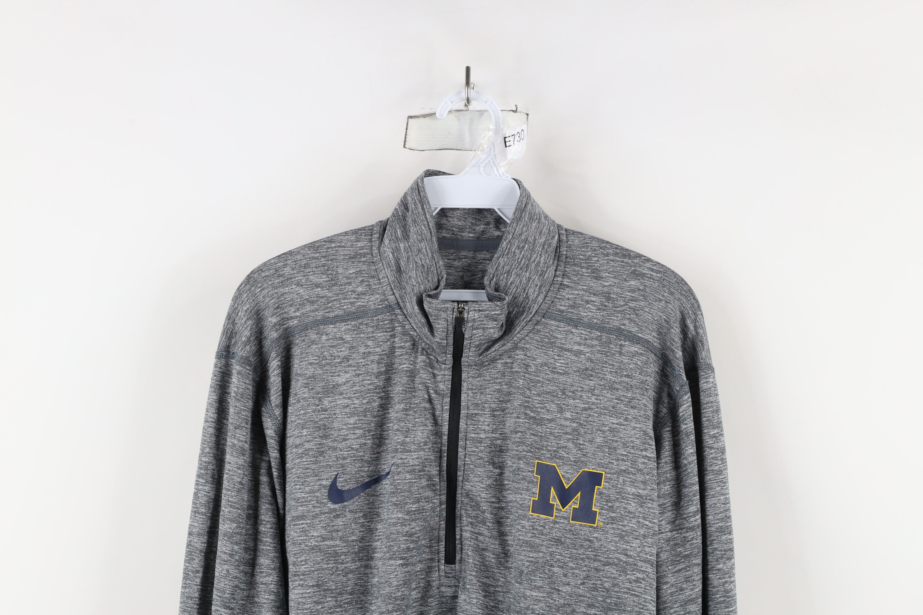 Nike Nike University of Michigan Half Zip Pullover Jacket Top Size US L / EU 52-54 / 3 - 2 Thumbnail